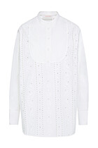 Embroidered Broderie Anglaise Shirt